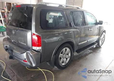 2011 Nissan Armada Platinum из США, поврежденный, VIN 5N1AA0NE3BN615648